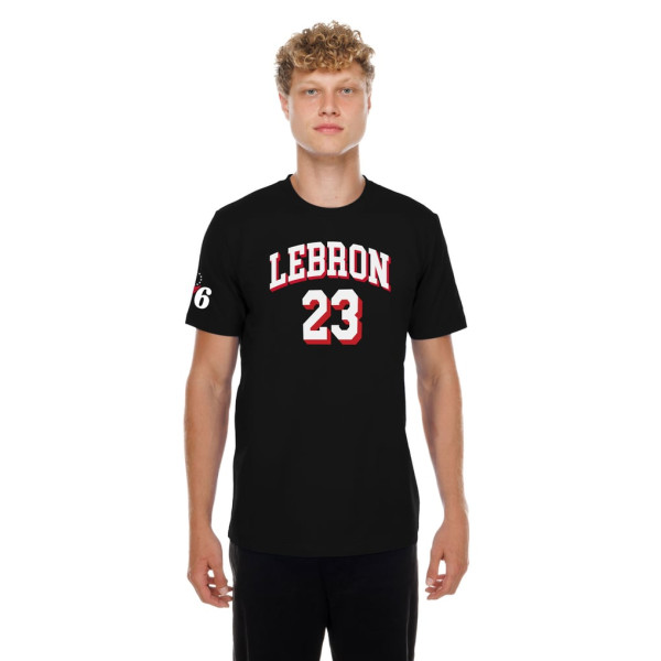 Футболка Philadelphia 76ers LeBron James New Era Black