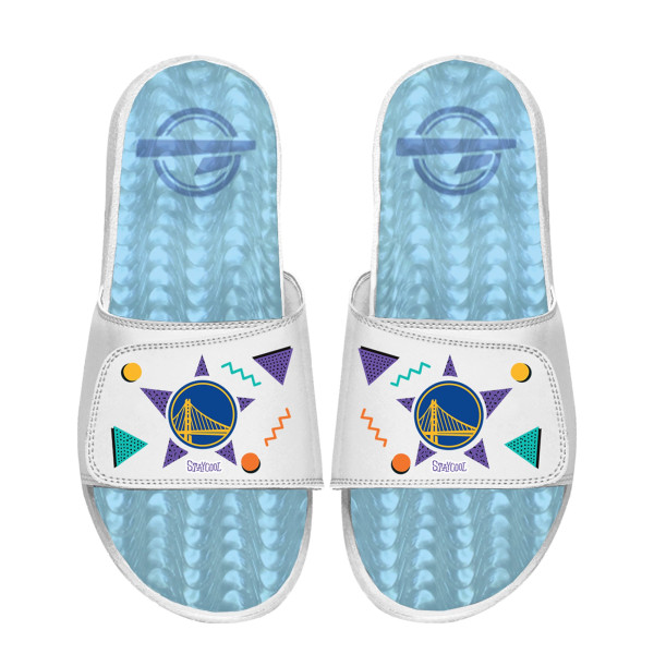 Unisex Golden State Warriors ISlide x Staycool Retro Gel Slide Sandals