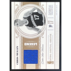 2010 Playoff National Treasures Century Materials #132 Chris Mullin MEM /49