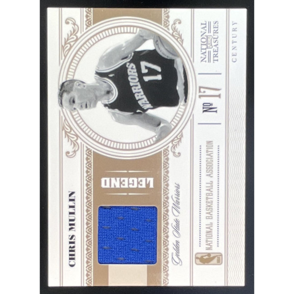 2010 Playoff National Treasures Century Materials #132 Chris Mullin MEM /49