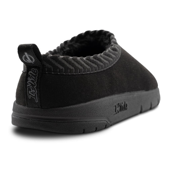 Unisex Brooklyn Nets ISlide Black Primary Logo Mission Slippers
