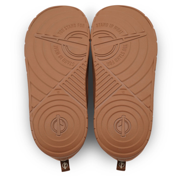 Unisex Golden State Warriors ISlide Tan Tonal Logo Mission Slipper