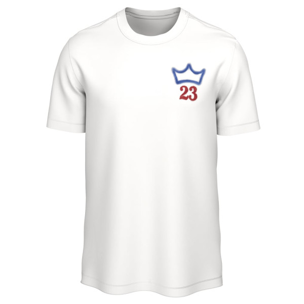 Футболка Philadelphia 76ers LeBron James Nike White