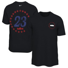 Футболка Philadelphia 76ers LeBron James Nike Black