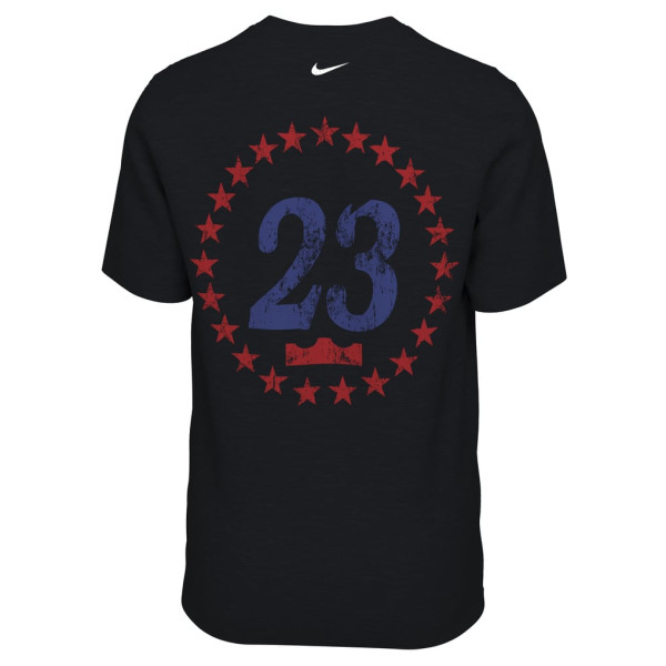 Футболка Philadelphia 76ers LeBron James Nike Black