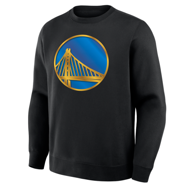 Свитшот Golden State Warriors Black Metallic Mascot