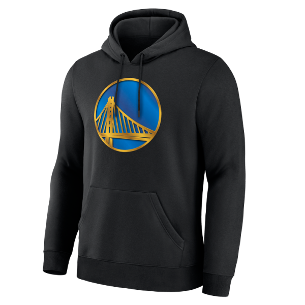 Толстовка Golden State Warriors Black Metallic Mascot