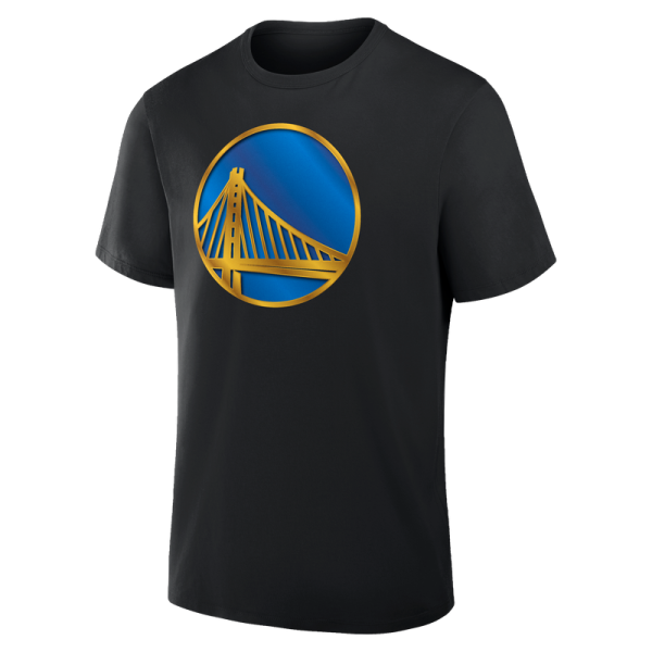 Футболка Golden State Warriors Black Metallic Mascot