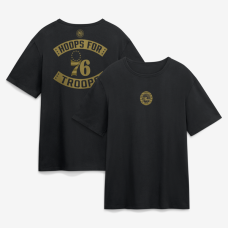 Футболка Philadelphia 76ers Black Hoops For Troops