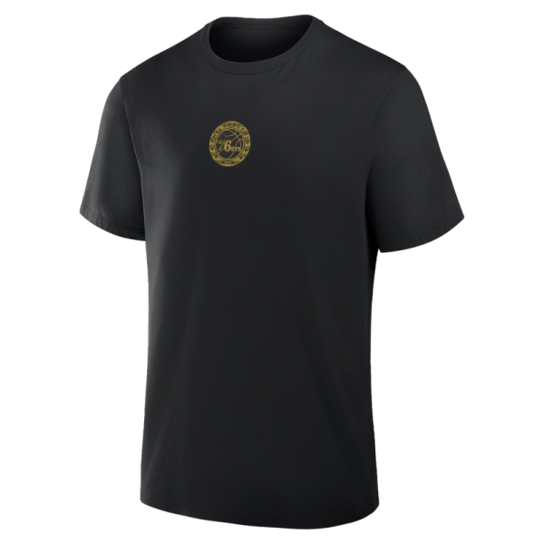 Футболка Philadelphia 76ers Black Hoops For Troops