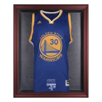 Golden State Warriors Fanatics Authentic 2015 NBA Finals Champions Logo Mahogany Framed Jersey Display Case