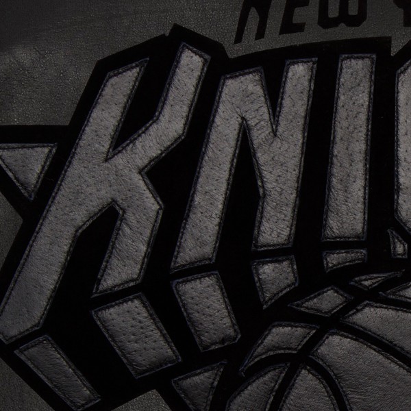 Кофта на молнии New York Knicks JH Design Tonal Leather - Black