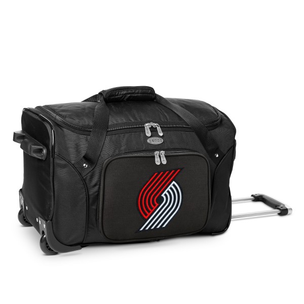Спортивная сумка на двух колесах Portland Trail Blazers MOJO 22 - Black