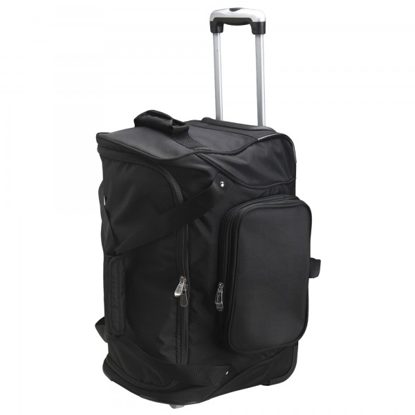 Спортивная сумка на двух колесах Milwaukee Bucks MOJO 22 - Black