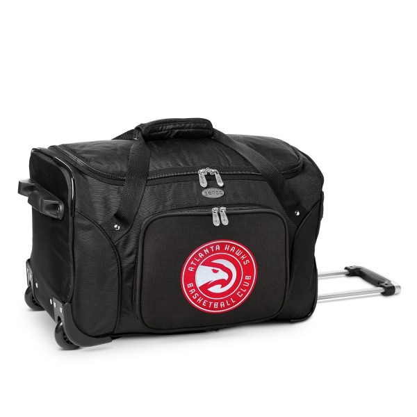 Спортивная сумка на двух колесах Atlanta Hawks MOJO 22 - Black