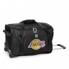 Спортивная сумка на двух колесах Los Angeles Lakers MOJO 22 - Black