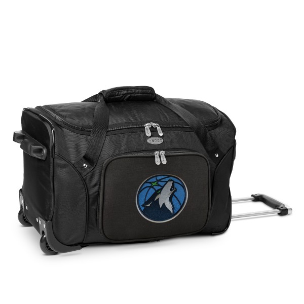 Спортивная сумка на двух колесах Minnesota Timberwolves MOJO 22 - Black