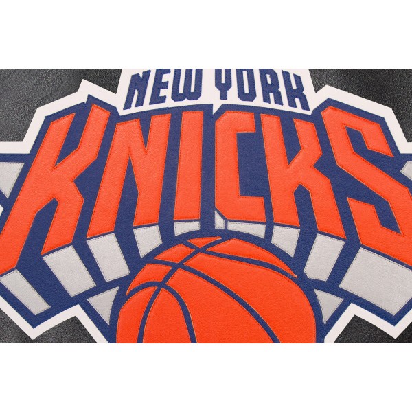 Кожаная куртка New York Knicks JH Design Domestic Team Color - Black