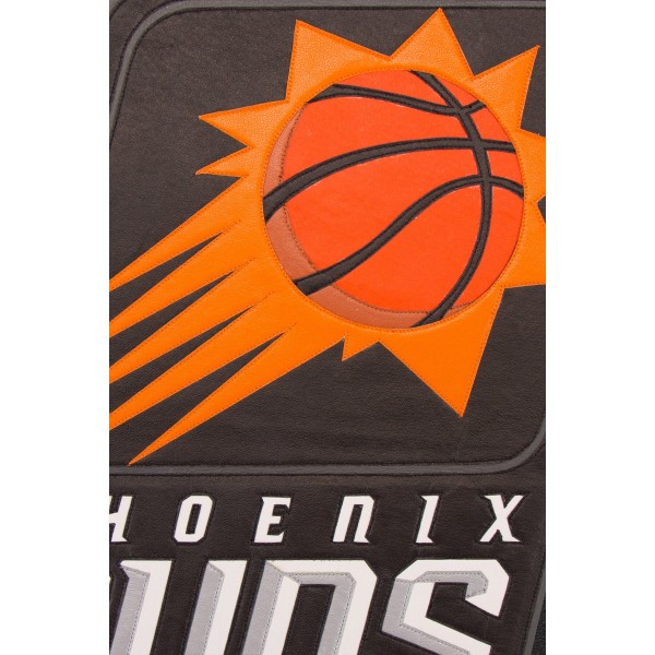 Кожаная куртка Phoenix Suns JH Design Domestic Team Color - Black