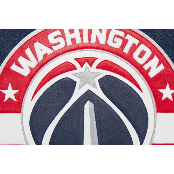 Куртка кожаная Washington Wizards JH Design Domestic Team Color - Navy