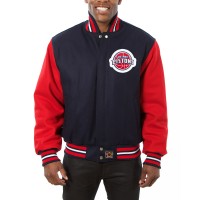 Куртка Detroit Pistons JH Design Domestic Two-Tone Wool - Navy