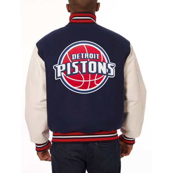 Куртка Detroit Pistons JH Design Domestic Two-Tone - Navy