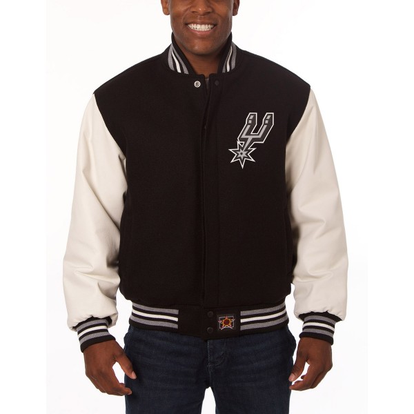 Куртка San Antonio Spurs JH Design Domestic Two-Tone - Black