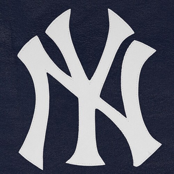 Кожаная куртка New York Yankees JH Design Team Color - Navy