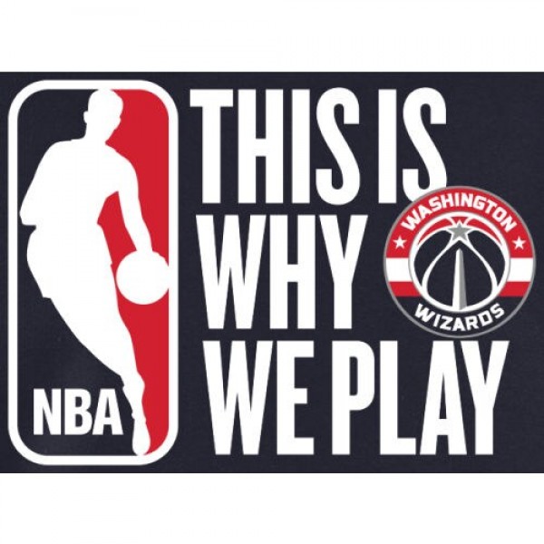 Толстовка с капюшоном Washington Wizards This Is Why We Play - Navy - фирменная одежда NBA