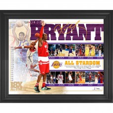 Los Angeles Lakers Kobe Bryant Fanatics Authentic Framed 16 x 20 All-Star Game Commemorative Collage