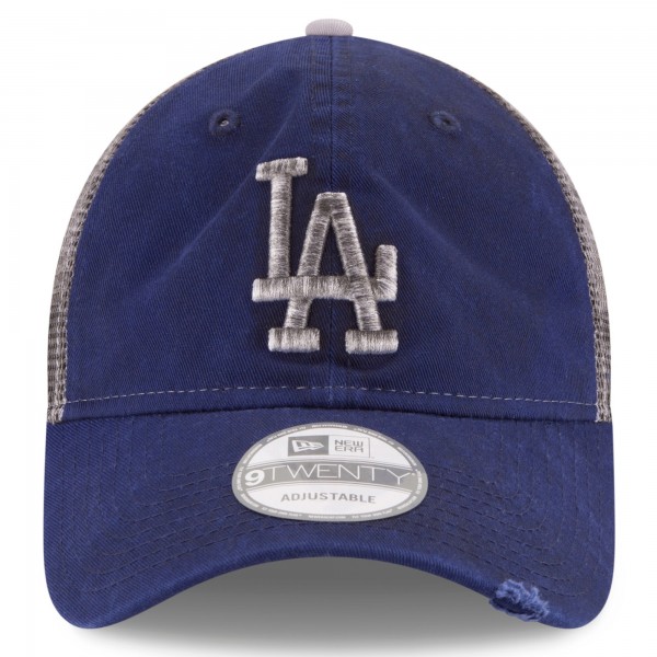 Бейсболка Los Angeles Dodgers New Era Team Rustic 9TWENTY Trucker - Royal