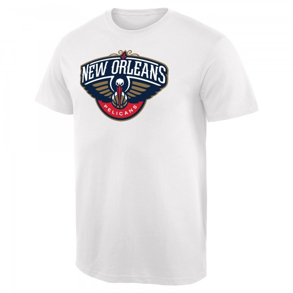 Футболка New Orleans Pelicans Primary Logo - White