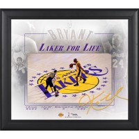 Los Angeles Lakers Kobe Bryant Fanatics Authentic Framed 15 x 17 Final Game Collage