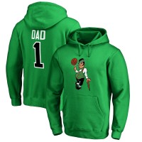 Толстовка Boston Celtics #1 Dad - Kelly Green