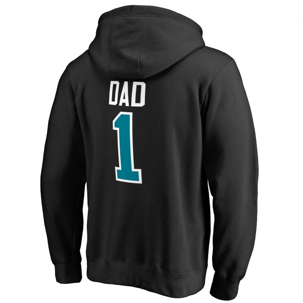 Толстовка Charlotte Hornets #1 Dad - Black