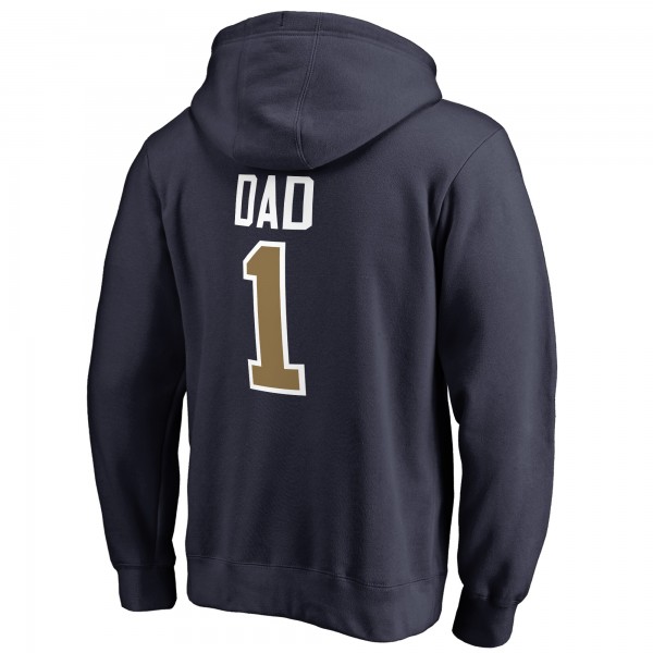 Толстовка с капюшоном New Orleans Pelicans #1 Dad - Navy - фирменная одежда NBA