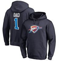 Толстовка с капюшоном Oklahoma City Thunder #1 Dad - Navy