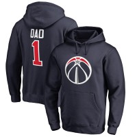Толстовка с капюшоном Washington Wizards #1 Dad - Navy