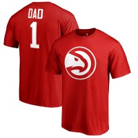 Футболка Atlanta Hawks #1 Dad - Red