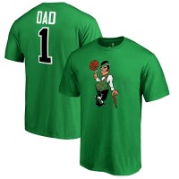 Футболка Boston Celtics #1 Dad - Kelly Green