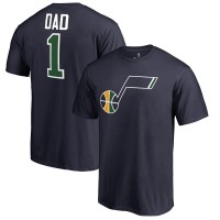 Футболка Utah Jazz #1 Dad - Navy