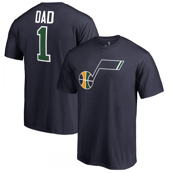 Футболка Utah Jazz #1 Dad - Navy