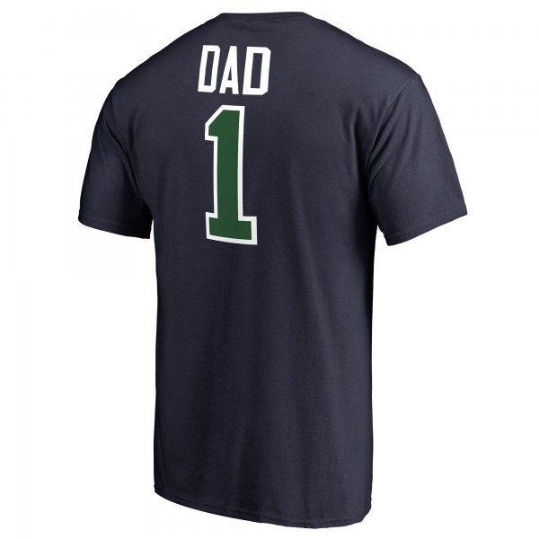 Футболка Utah Jazz #1 Dad - Navy