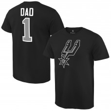 Футболка San Antonio Spurs #1 Dad - Black