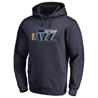 Толстовка с капюшоном Utah Jazz Primary Logo - Navy