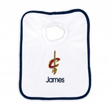 Cleveland Cavaliers Newborn & Infant Personalized Bib - White