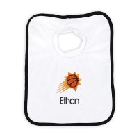 Именной слюнявчик Phoenix Suns Newborn & Infant - White