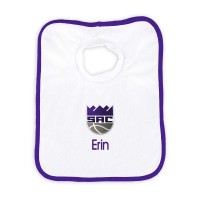 Именной слюнявчик Sacramento Kings Newborn & Infant - White