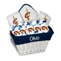 Именная подарочная коробка Cleveland Cavaliers Newborn & Infant Large - White