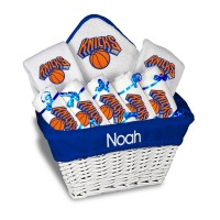 Именная подарочная коробка New York Knicks Newborn & Infant Large - White